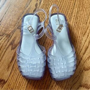 Melissa Possession jelly fisherman sandals in clear